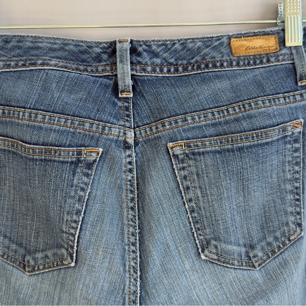Eddie Bauer Flare Blue Jeans - Picture 3 of 6
